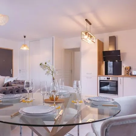 Superbe Appartement 2 Chambres - Parking Gratuit Bourg-en-Bresse Exterior foto